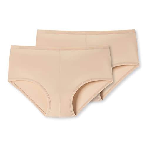 Uncover by Schiesser - Damen - Shorty - 2er Pack (M Sand) von Uncover by Schiesser