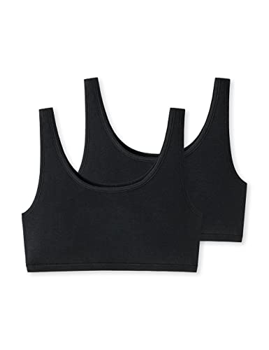 Uncover by Schiesser Damen 2pack Bustier Unterwäsche, schwarz, 3XL von Uncover by Schiesser