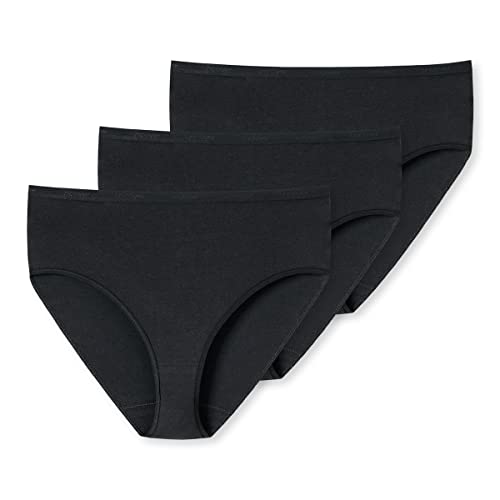 Uncover by Schiesser - Damen - Midi Slip - 3er Pack (3XL Schwarz) von Uncover by Schiesser