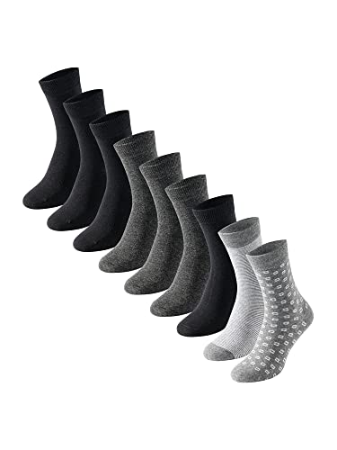 Uncover by Schiesser Damen Freizeitsocken 9-Pack - sortiert 1 - Größe 35-38 von Uncover by Schiesser