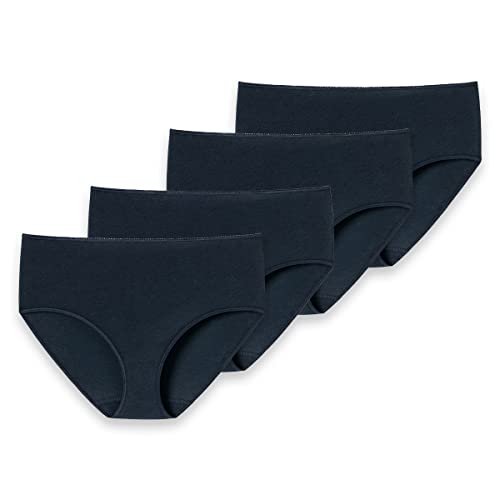 Uncover by Schiesser - Damen - Midi Slip - 4er Pack (M Dunkelblau) von Uncover by Schiesser