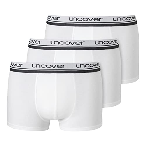 Uncover by Schiesser - Retro Shorts/Pant - 3er Pack (L Weiß) von Uncover by Schiesser