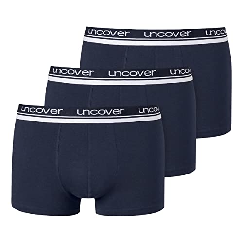 Uncover by Schiesser - Retro Shorts/Pant - 3er Pack (XL Dunkelblau) von Uncover by Schiesser