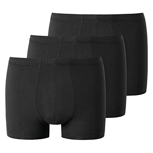 Schiesser Herren Shorts 3er Pack Mehrfachpack - 174362, Größe Herren:M, Farbe:schwarz von Uncover by Schiesser