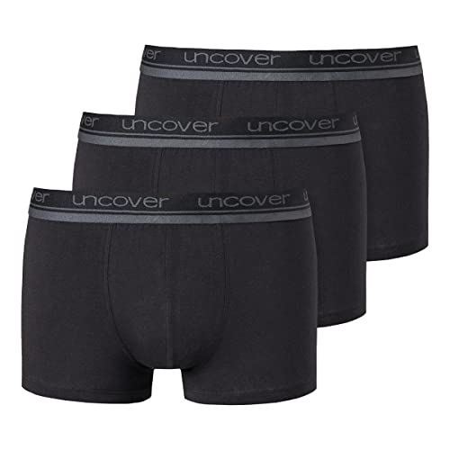 Uncover by Schiesser - Retro Shorts/Pant - 3er Pack (XXL Schwarz) von Uncover by Schiesser