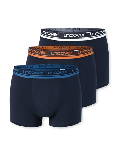 Uncover by Schiesser Herren Uncover Cotton Boxershorts, Sortiert 1_183702, L von Uncover by Schiesser