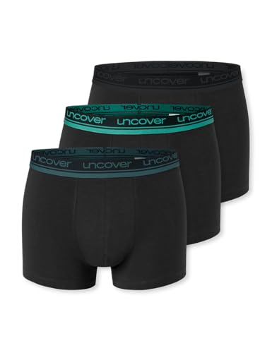 Uncover by Schiesser Herren Uncover Cotton Boxershorts, Sortiert 2_183702, XXL von Uncover by Schiesser