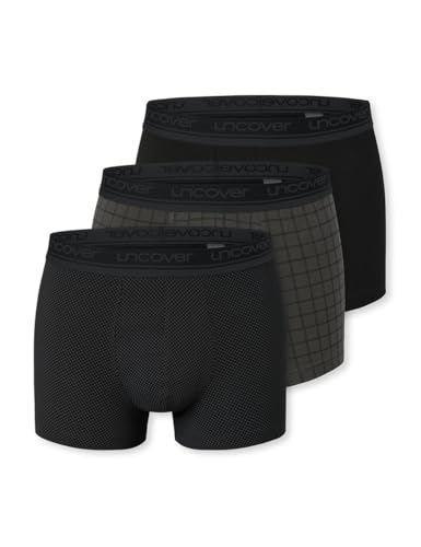 Uncover by Schiesser Herren Uncover Cotton Boxershorts, Sortiert 2_183703, XXL von Uncover by Schiesser