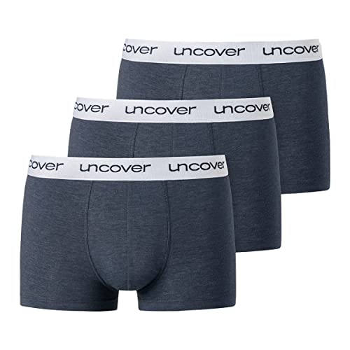 Uncover by Schiesser - Retro Shorts/Pant - 3er Pack (S Dunkelblau) von Uncover by Schiesser
