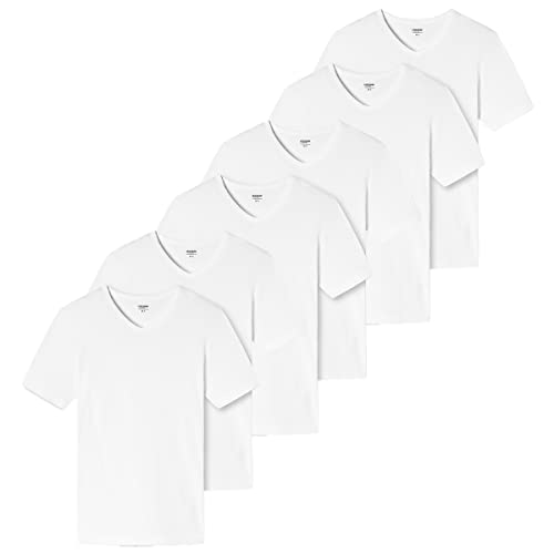 Uncover by Schiesser - Unterhemd/Shirt Kurzarm - 6er Pack (XL Weiß) von Uncover by Schiesser