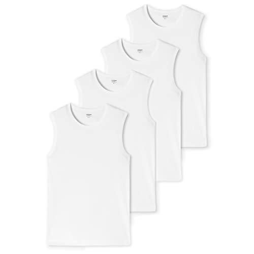 Uncover by Schiesser - Unterhemd/Tanktop - 4er Pack (M Weiß) von Uncover by Schiesser