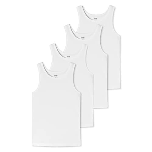 Uncover by Schiesser - Unterhemd/Tanktop - 4er Pack (XL Weiß) von Uncover by Schiesser