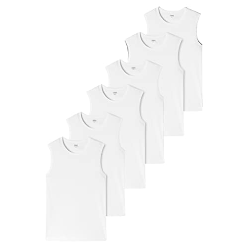 Uncover by Schiesser - Unterhemd/Tanktop - 6er Pack (XXL Weiß) von Uncover by Schiesser