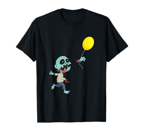 Zombie-Geburtstagsballon – lustiger süßer Zombie Kinder & Jungen T-Shirt von Undead Party Vibes