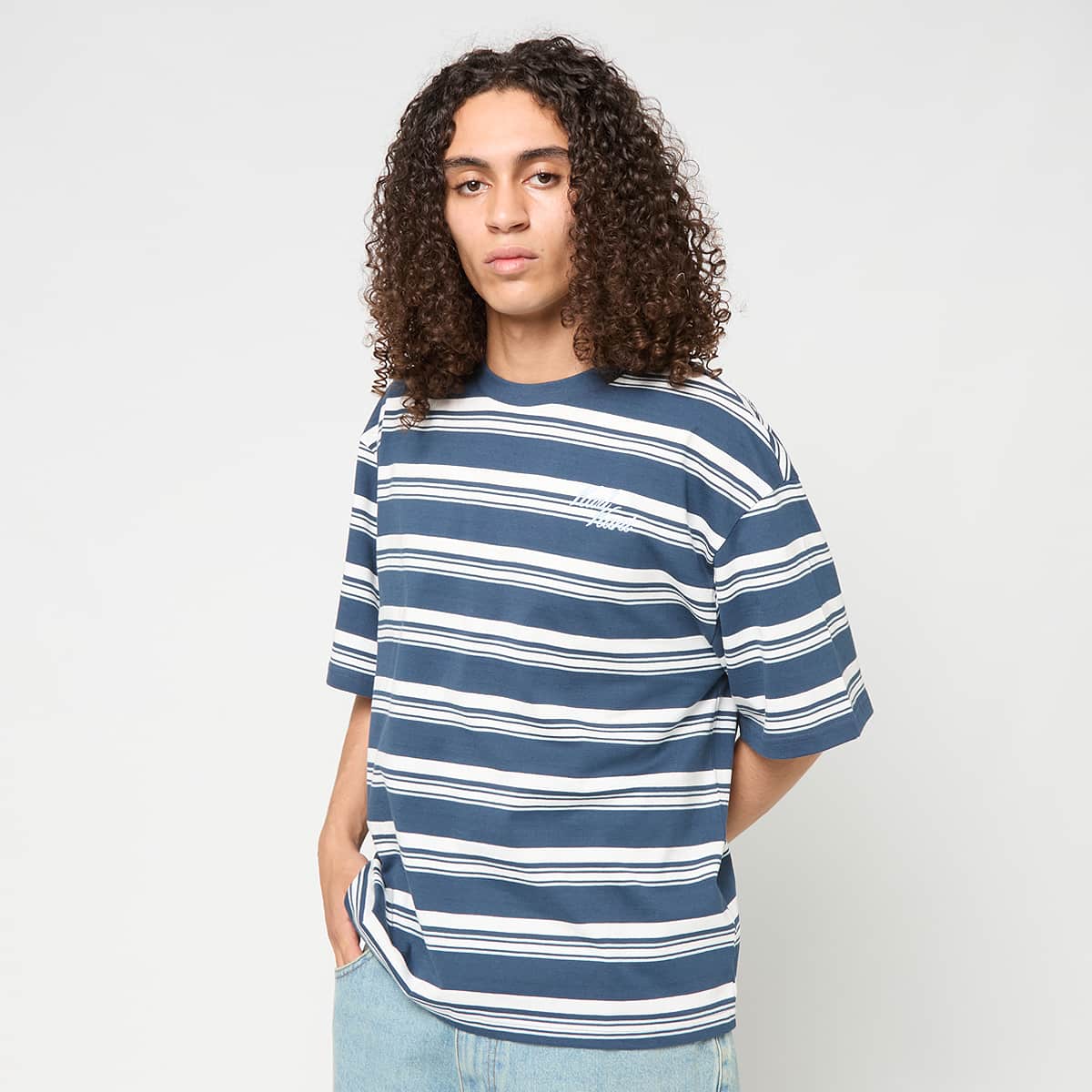 Script Stripe Boxy T-Shirt von Karl Kani