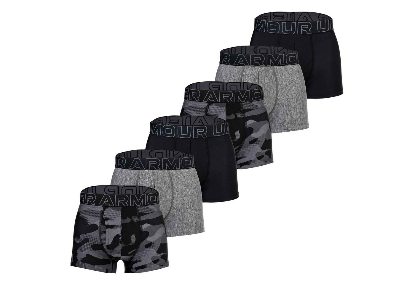 Under Armour® Boxer Herren Boxershort 6er Pack Polyester (Packung, 6er Pack) von Under Armour®