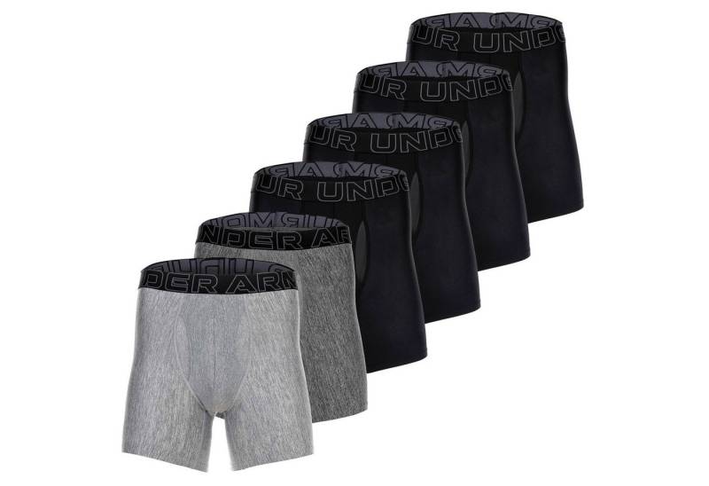 Under Armour® Boxer Herren Boxershort 6er Pack Polyester (Packung, 6er Pack) von Under Armour®