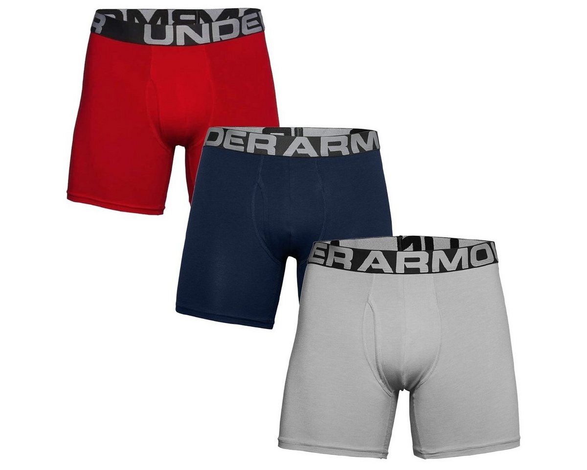 Under Armour® Boxershorts Charged Cotton 6in 3 Pack Herren (3-St) von Under Armour®