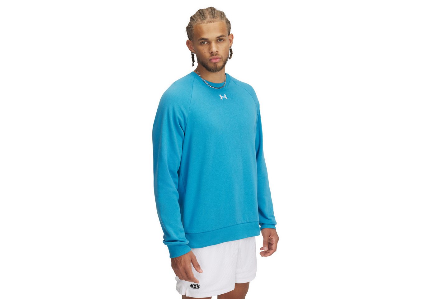 Under Armour® Fleecepullover Under Armour Herren Pullover Rival Fleece Crew 1379755 von Under Armour®