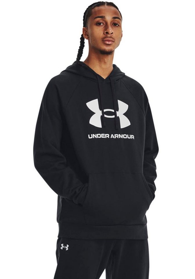 Under Armour® Kapuzensweatshirt UA Rival Fleece Logo Hoodie mit Kapuzenfutter, für sportliche Anlässe von Under Armour®