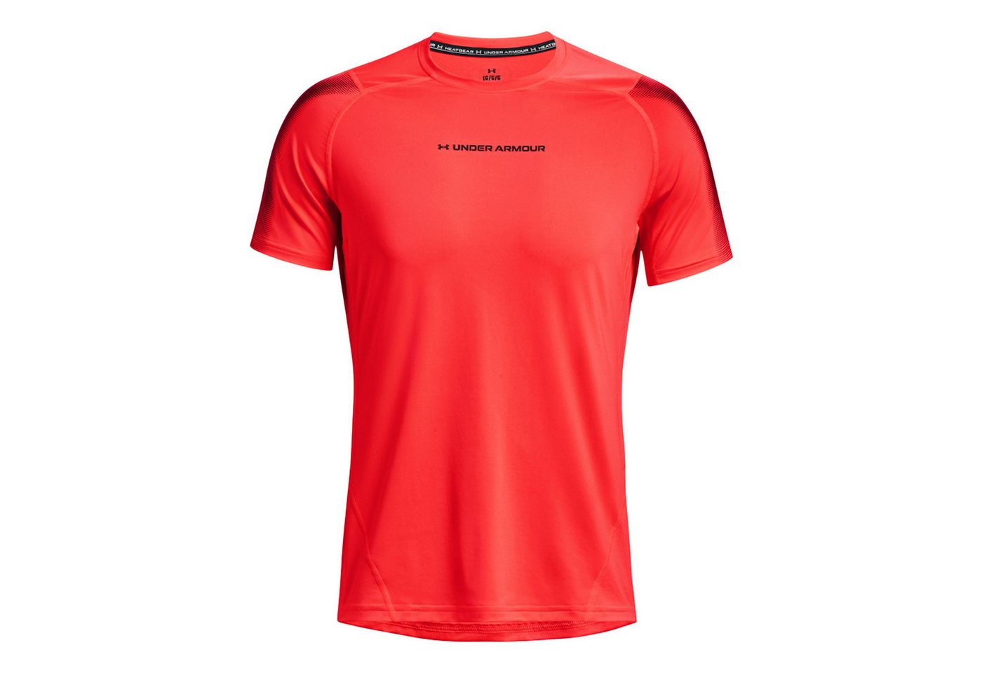 Under Armour® Funktionsshirt HG Armour Nov Fitted SS mit Netzstoff-Einsätzen unter den Armen und am Rücken von Under Armour®