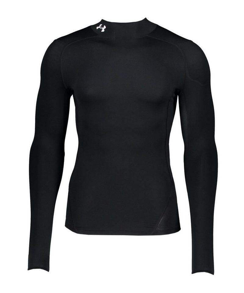 Under Armour® Funktionsshirt Under Armour Underwear Mock Weiß Langarm-Shirts Atmungsaktivität von Under Armour®