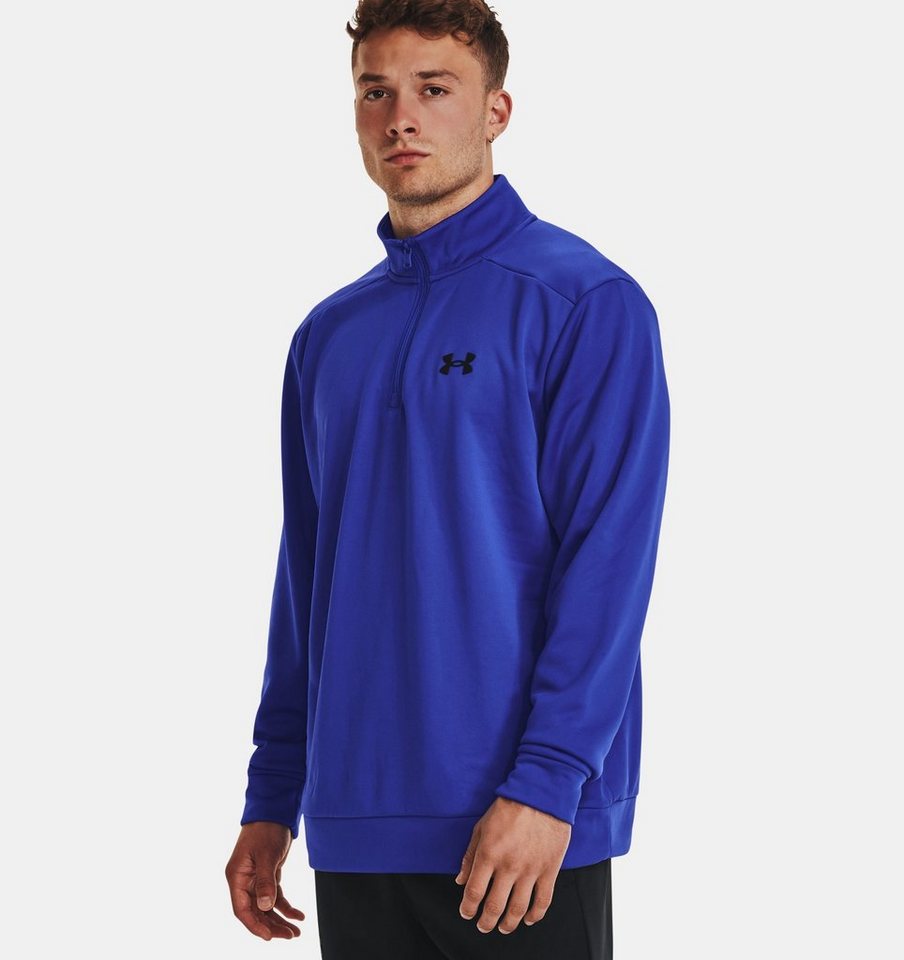 Under Armour® Funktionsshirt UA ARMOUR FLEECE 1/4 ZIP BLAU von Under Armour®