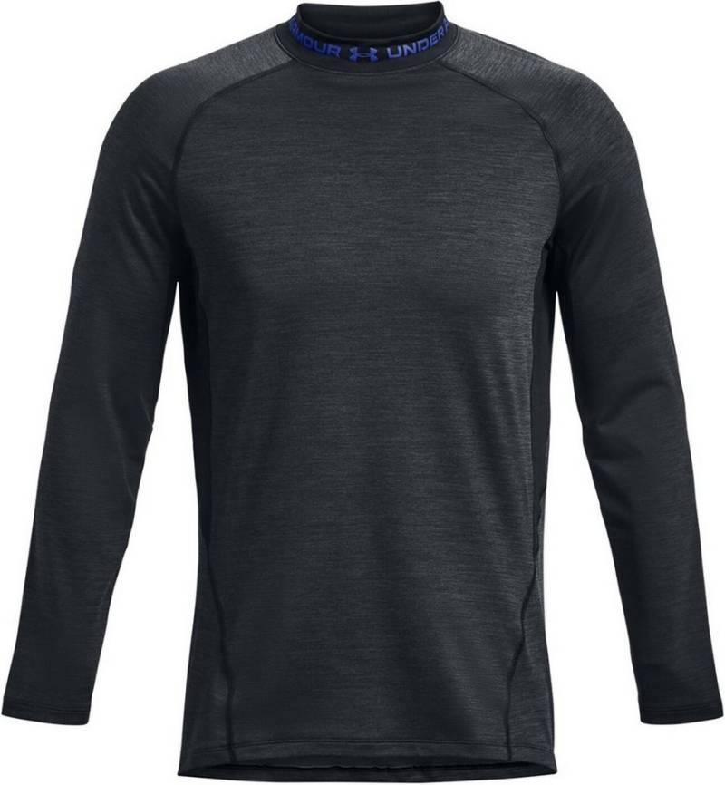 Under Armour® Funktionsshirt UA CG ARMOUR TWIST MOCK BLACK/HYPER BLUE-NEPTUNE GREEN von Under Armour®