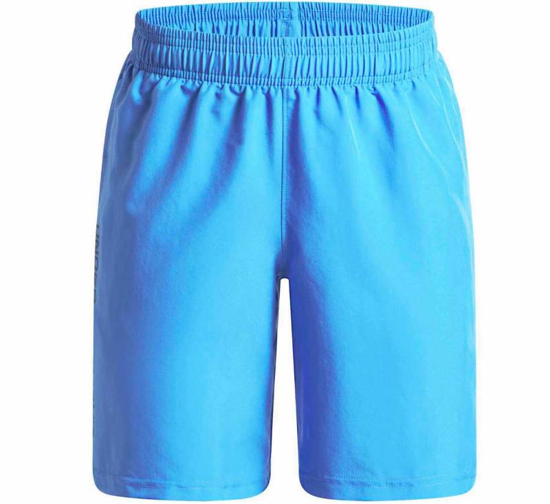 Under Armour® Funktionsshorts UA TECH WOVEN WORDMARK SHORT MIDNIGHT NAVY/LASER BLUE von Under Armour®