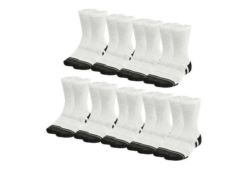 Under Armour® Funktionssocken 9 Paar Performance Tech-Crew-Socken (9-Paar) mit Fußgewölbestütze von Under Armour®