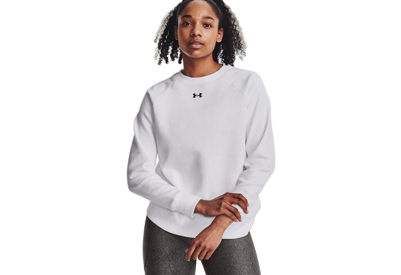 Under Armour® Kapuzenpullover Damen Rival Fleece Crewneck Pullover von Under Armour®