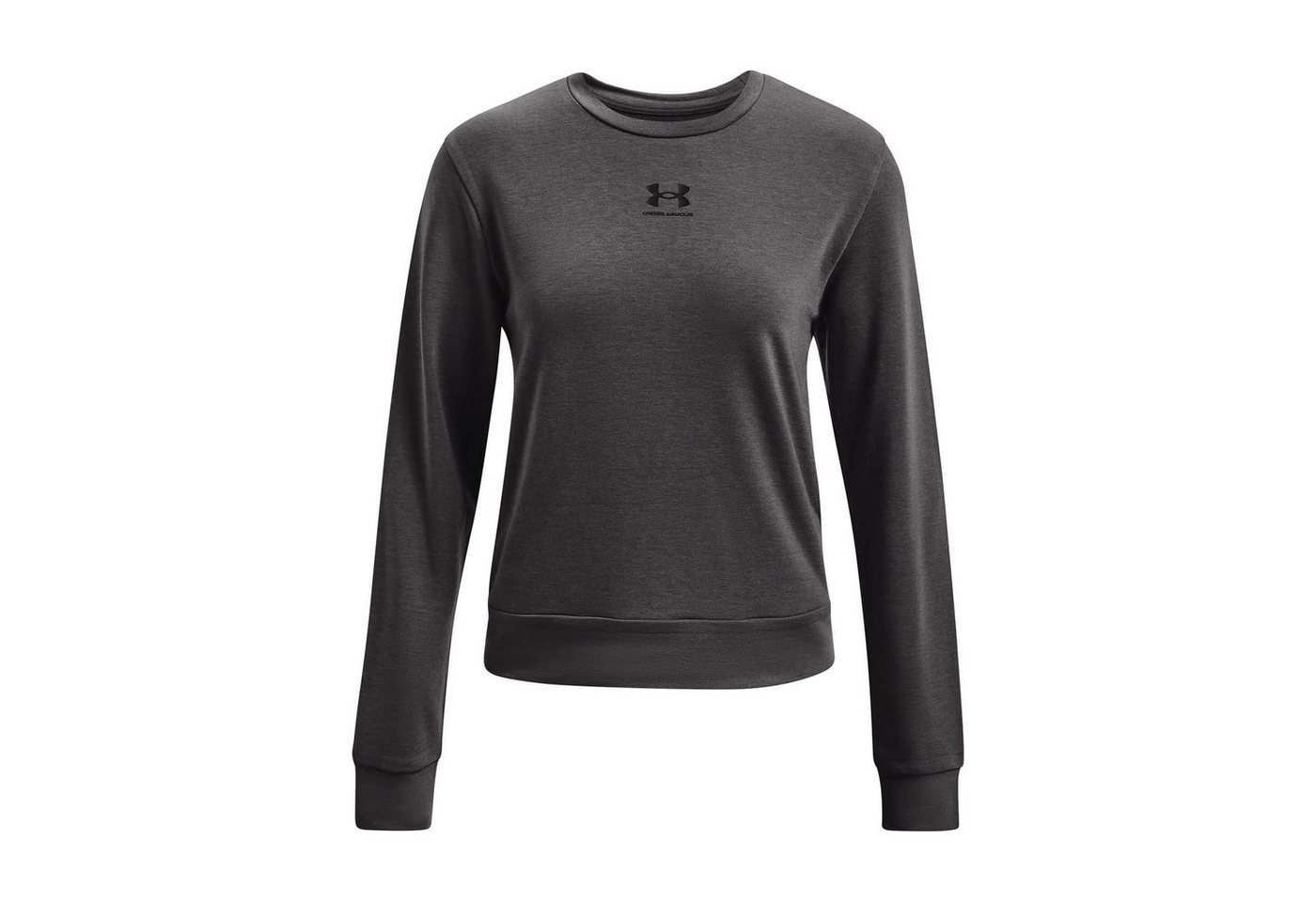 Under Armour® Kapuzenpullover Damen UA Rival Oberteil French Terry mit Rundhalsausschnitt von Under Armour®