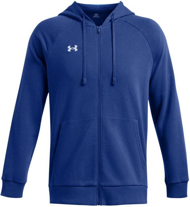 Under Armour® Kapuzensweatshirt UA RIVAL FLEECE FZ HOODIE TECH BLUE von Under Armour®