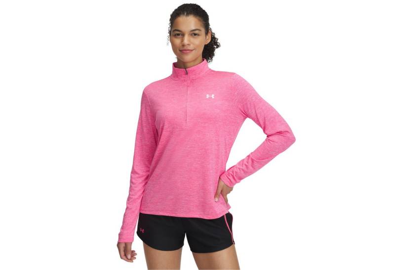Under Armour® Langarmshirt Under Armour Damen Langarm Shirt Tech 1/2 Zip- Twist 1384225 von Under Armour®