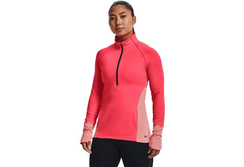 Under Armour® Langarmshirt Under Armour Damen Trainingstop ColdGear 1/2 Zip 1370199 von Under Armour®