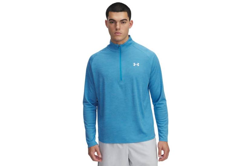 Under Armour® Langarmshirt Under Armour Herren Langarmshirt Tech Textured 1/2 Zip 1382797 von Under Armour®