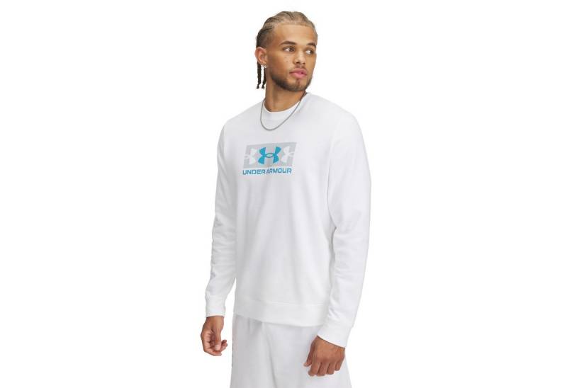 Under Armour® Langarmshirt Under Armour Herren Shirt UA Rival Terry Logo Crew Q2 1390140 von Under Armour®