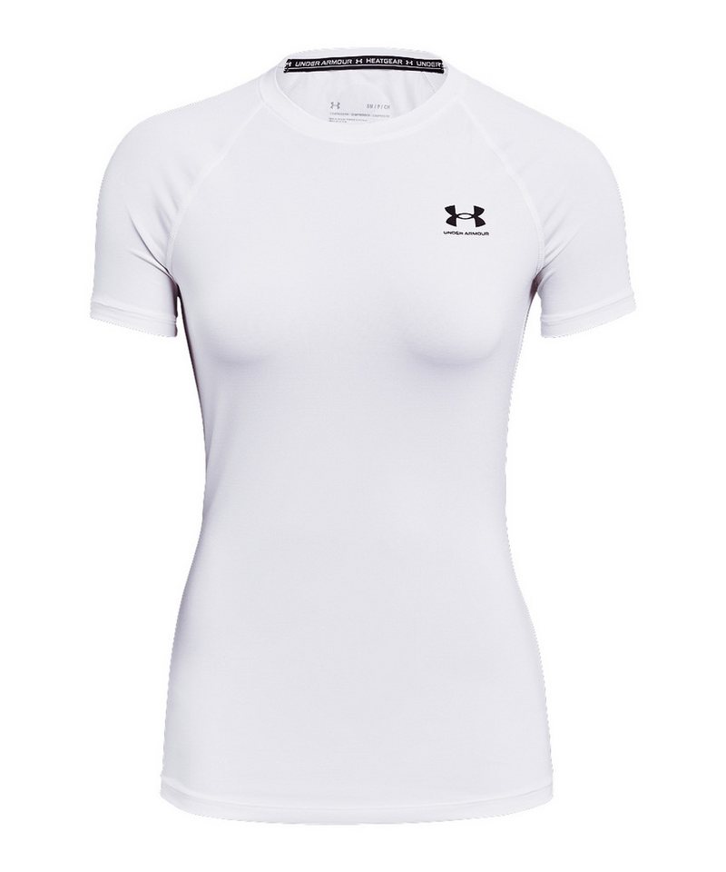 Under Armour® Laufshirt Under Armour HG Authentics Comp T-Shirt Damen Weiß default von Under Armour®