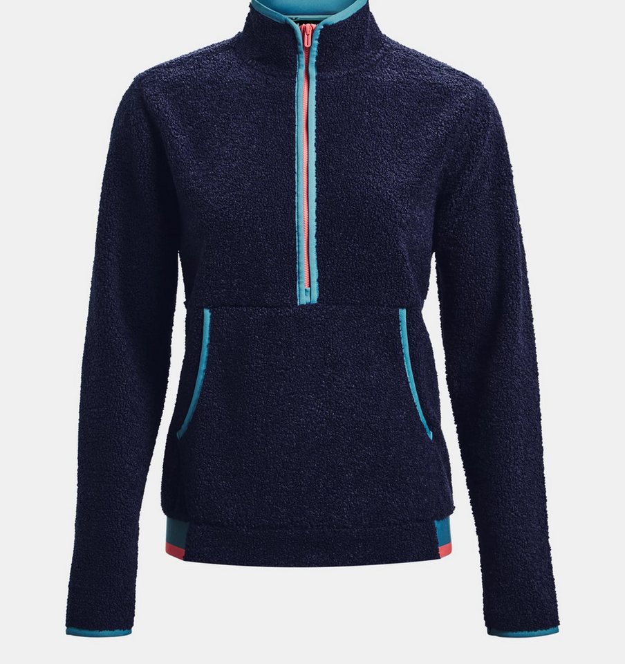 Under Armour® Trainingspullover Under Armour Pullover Pile ½ Zip Navy Damen L von Under Armour®