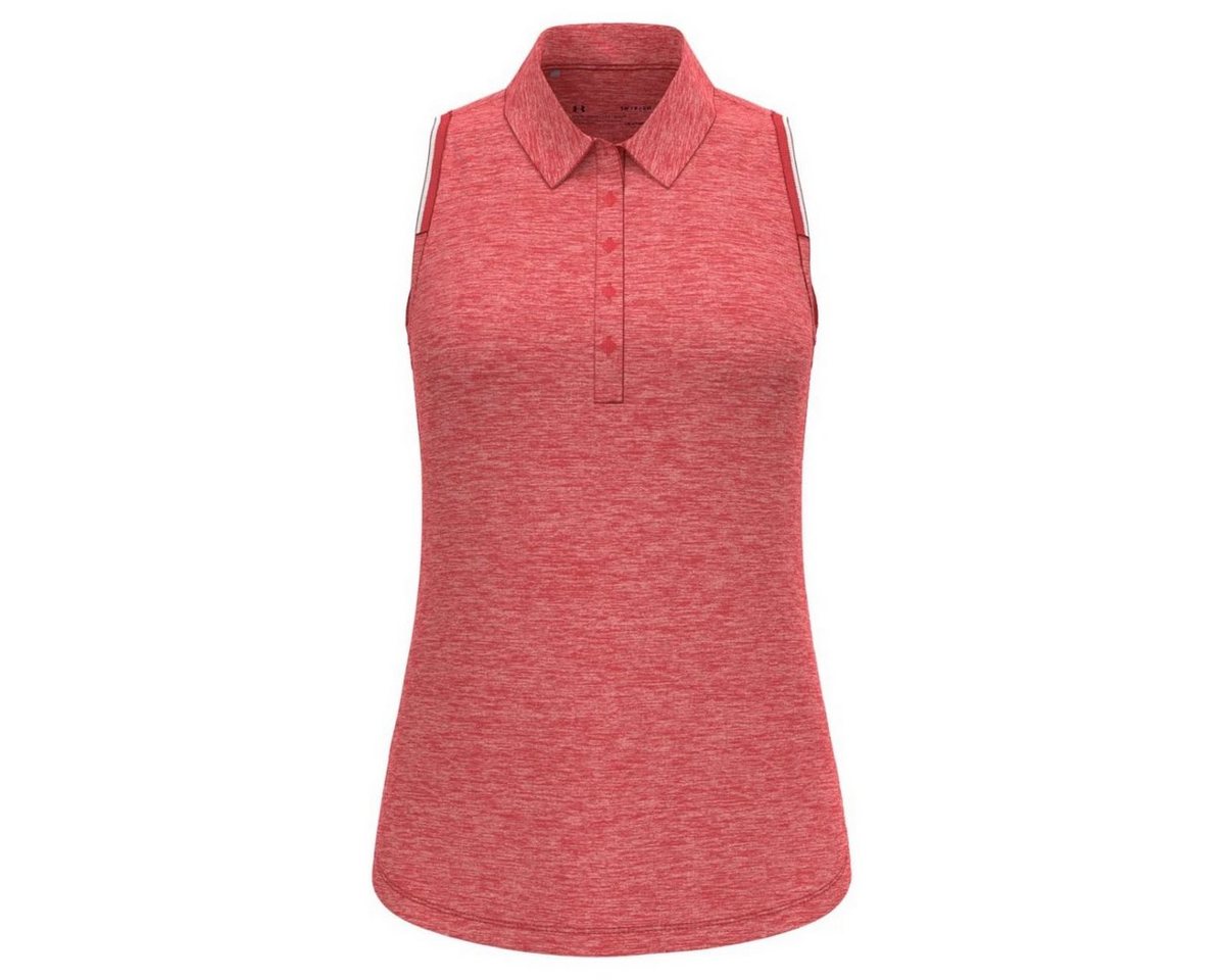 Under Armour® Poloshirt Under Armour Zinger Point Sleeveless Polo Vermillion von Under Armour®