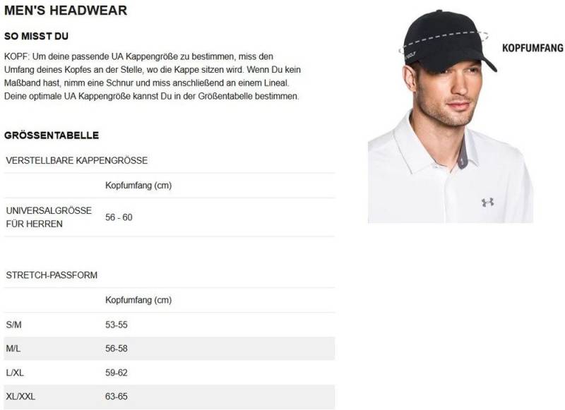 Under Armour® Snapback Cap M Iso-Chill Armourvent Str von Under Armour®