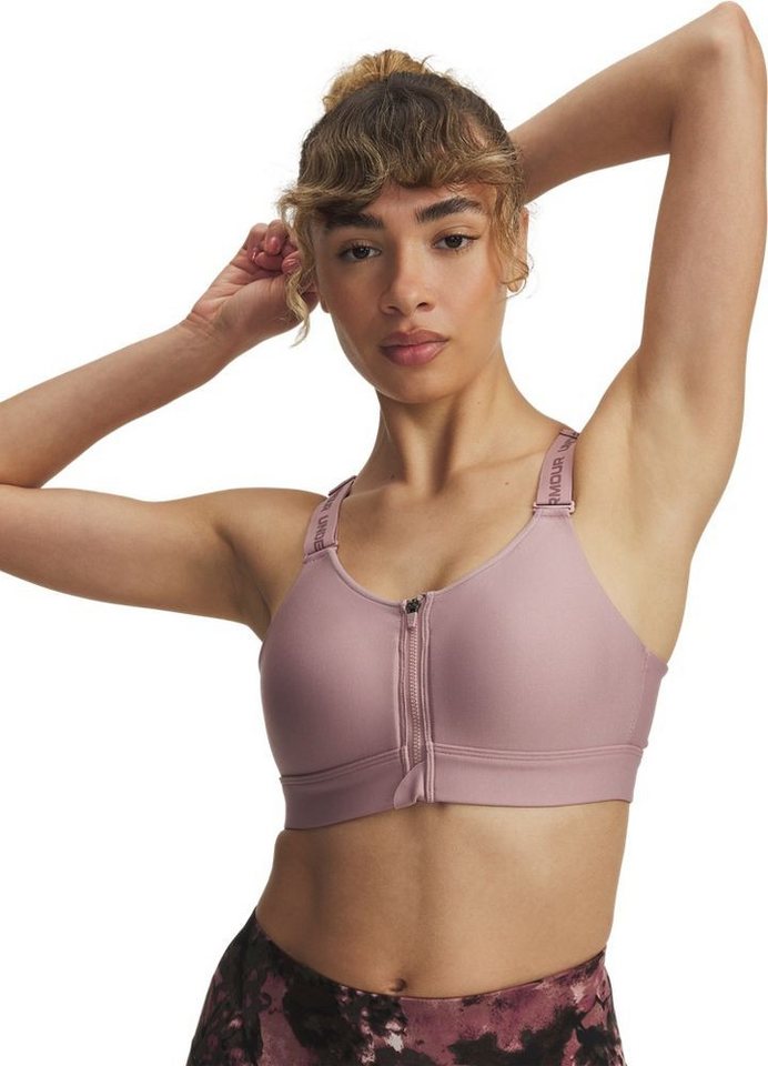 Under Armour® Sport-BH Infinity High Zip 2.0 Bra von Under Armour®