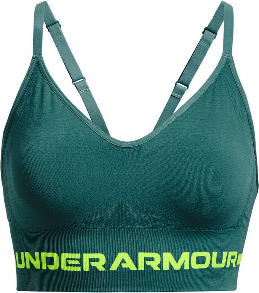 Under Armour® Sport-BH UA SEAMLESS LOW LONG BRA 722 COASTAL TEAL von Under Armour®