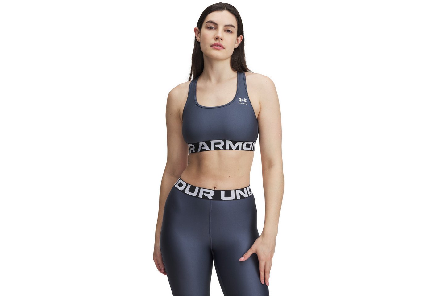 Under Armour® Sport-BH Under Armour Damen Sport BH UA HG Authentics Mid Branded 1383544 von Under Armour®