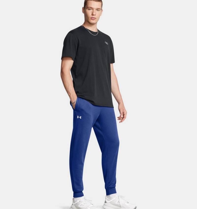 Under Armour® Sporthose UA ARMOUR FLEECE JOGGERS TECH BLUE von Under Armour®