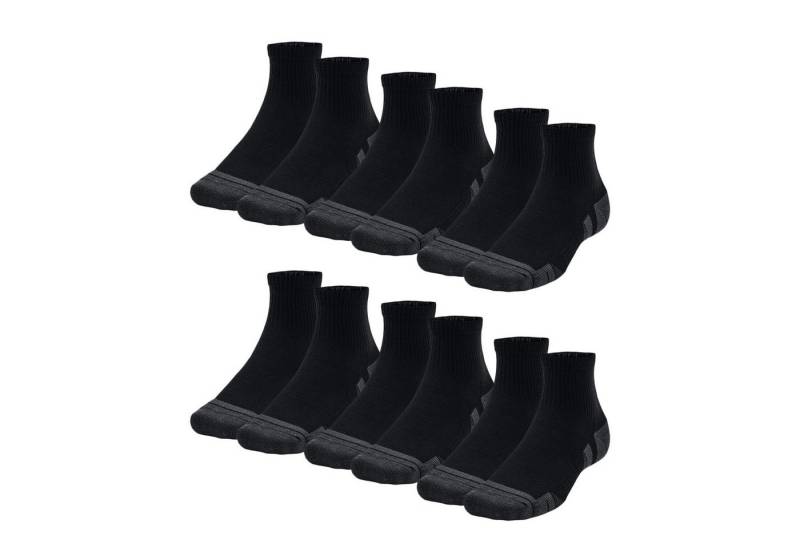 Under Armour® Sportsocken Performance Tech Quater (6-Paar) mit angepasster Ferse von Under Armour®