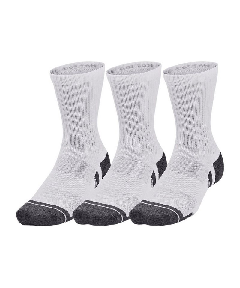 Under Armour® Sportsocken Under Armour Performance 3P Mid Socken Sportsocken Baumwolle von Under Armour®