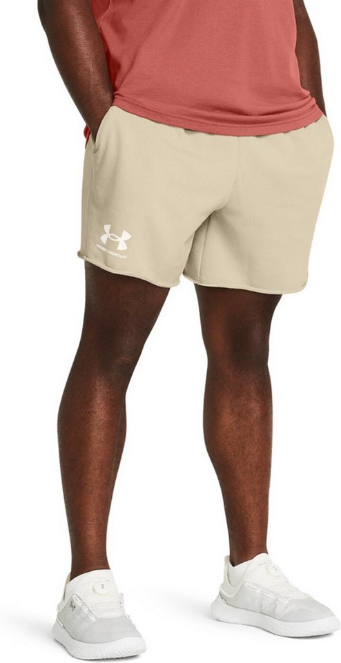 Under Armour® Sweatshorts UA RIVAL TERRY 6IN SHORT KHAKI BASE von Under Armour®