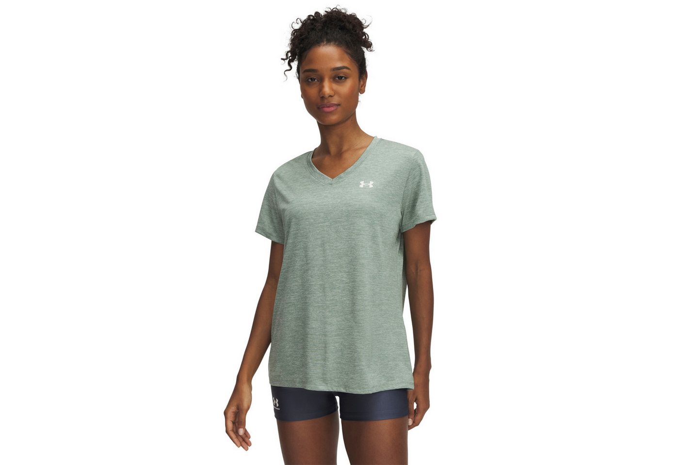 Under Armour® T-Shirt Under Armour Damen T-Shirt Tech SSV- Twist 1384227 von Under Armour®