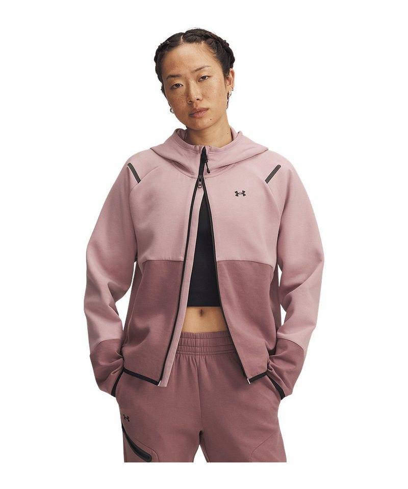 Under Armour® T-Shirt Under Armour Unstoppable Fleece Kapuzenjacke Damen Polyester von Under Armour®